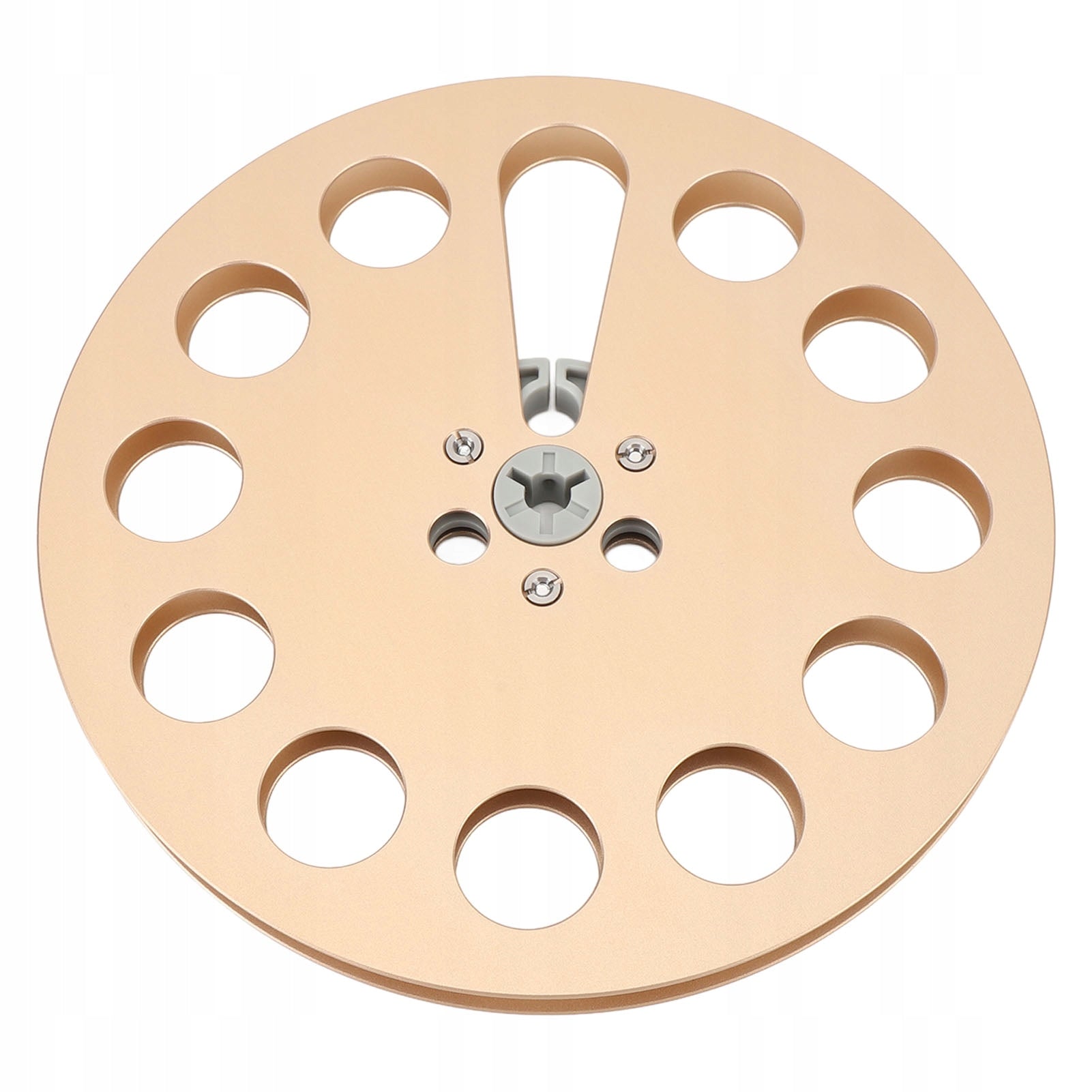 Empty Spool With Tape, Open Aluminum Alloy Spool For Tape Player