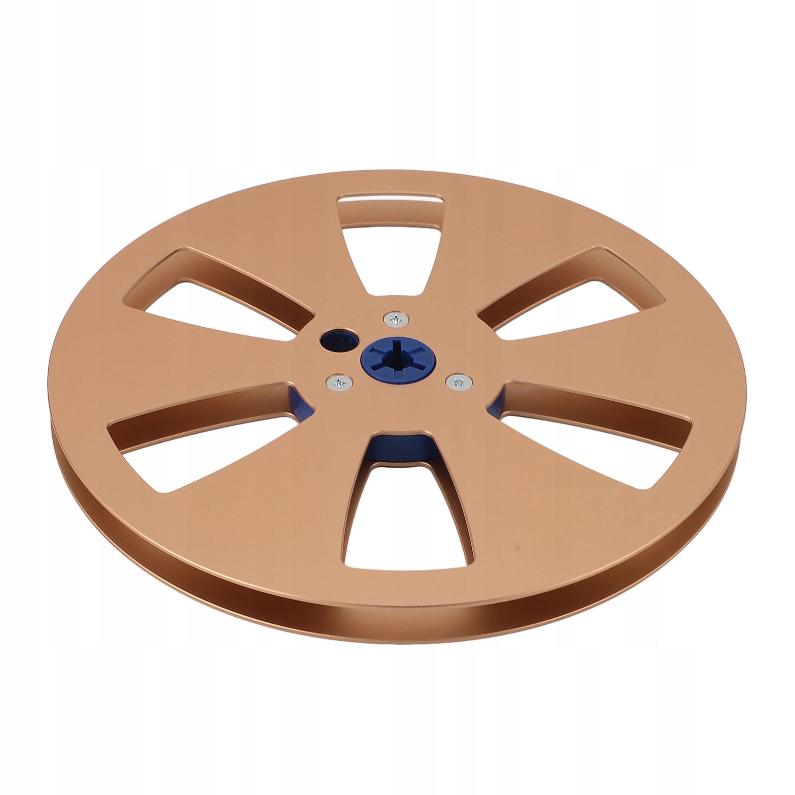 Empty Spool with Tape, 6-Hole Sound Tape Empty Spool 7 Inches Per Tape Brand no brand
