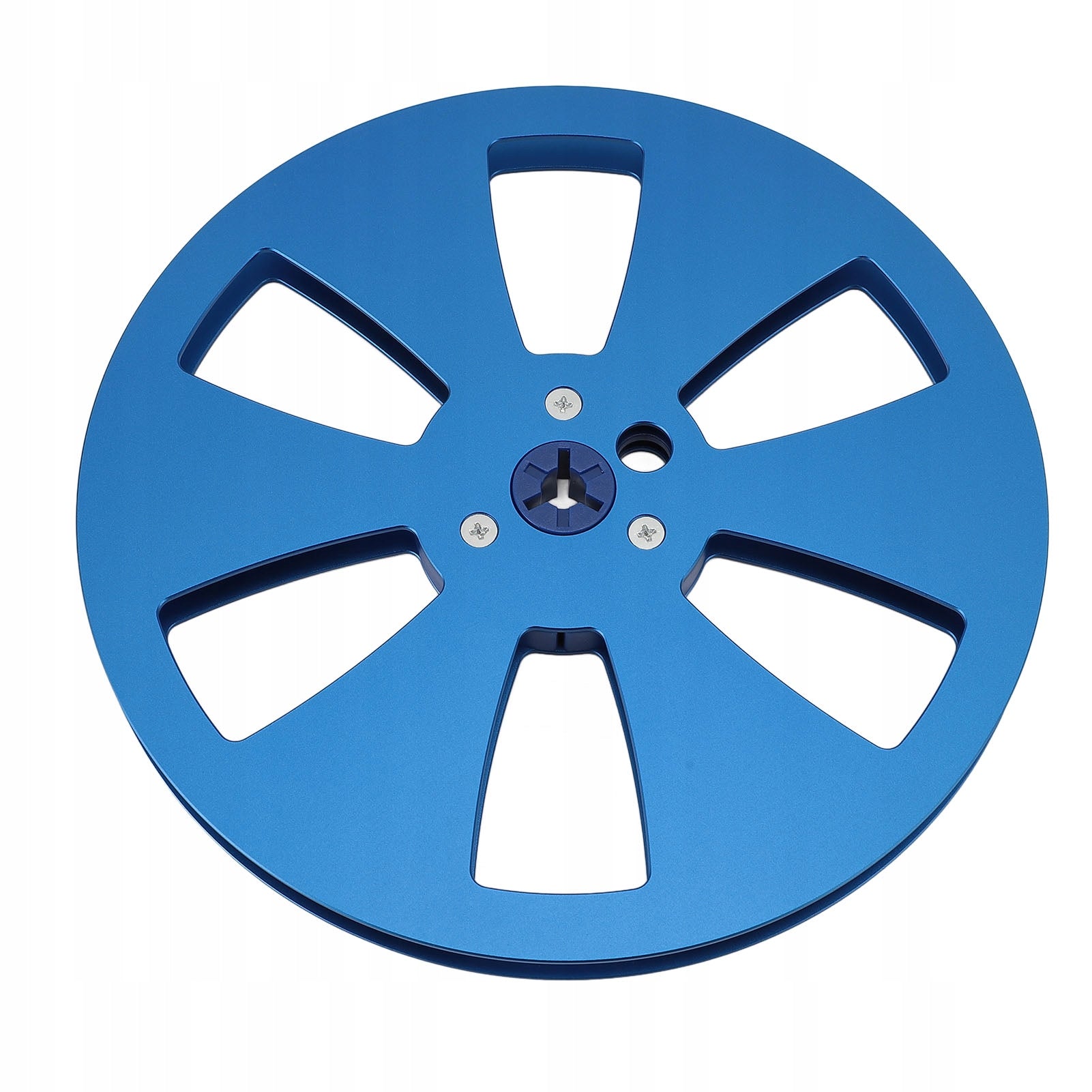 Empty sound tape spool, wind resistant 6-hole hollow spool with Manufacturer code AG250907010928