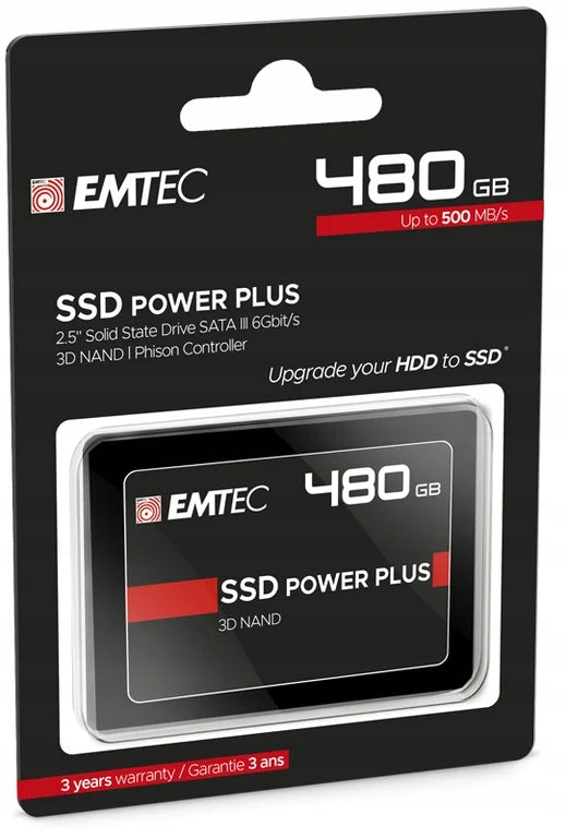 Emtec X150 Power Plus 480 GB 2.5" SATA III Model X150 Power Plus