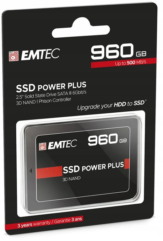 Emtec X150 Power Plus 960 GB 2.5" SATA III Model X150 Power Plus