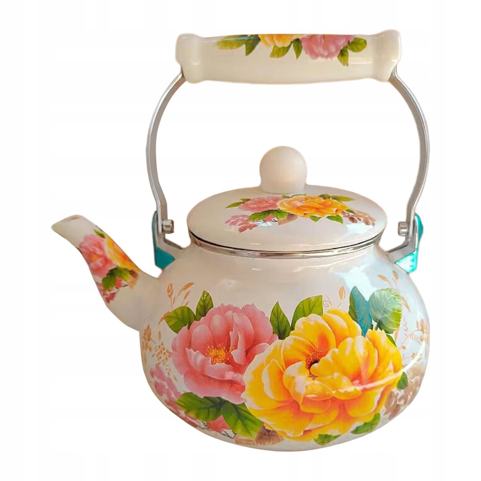 Enamel Tea Kettle with Handle Large Capacity Water Pitcher for Style C Kind steam juicer