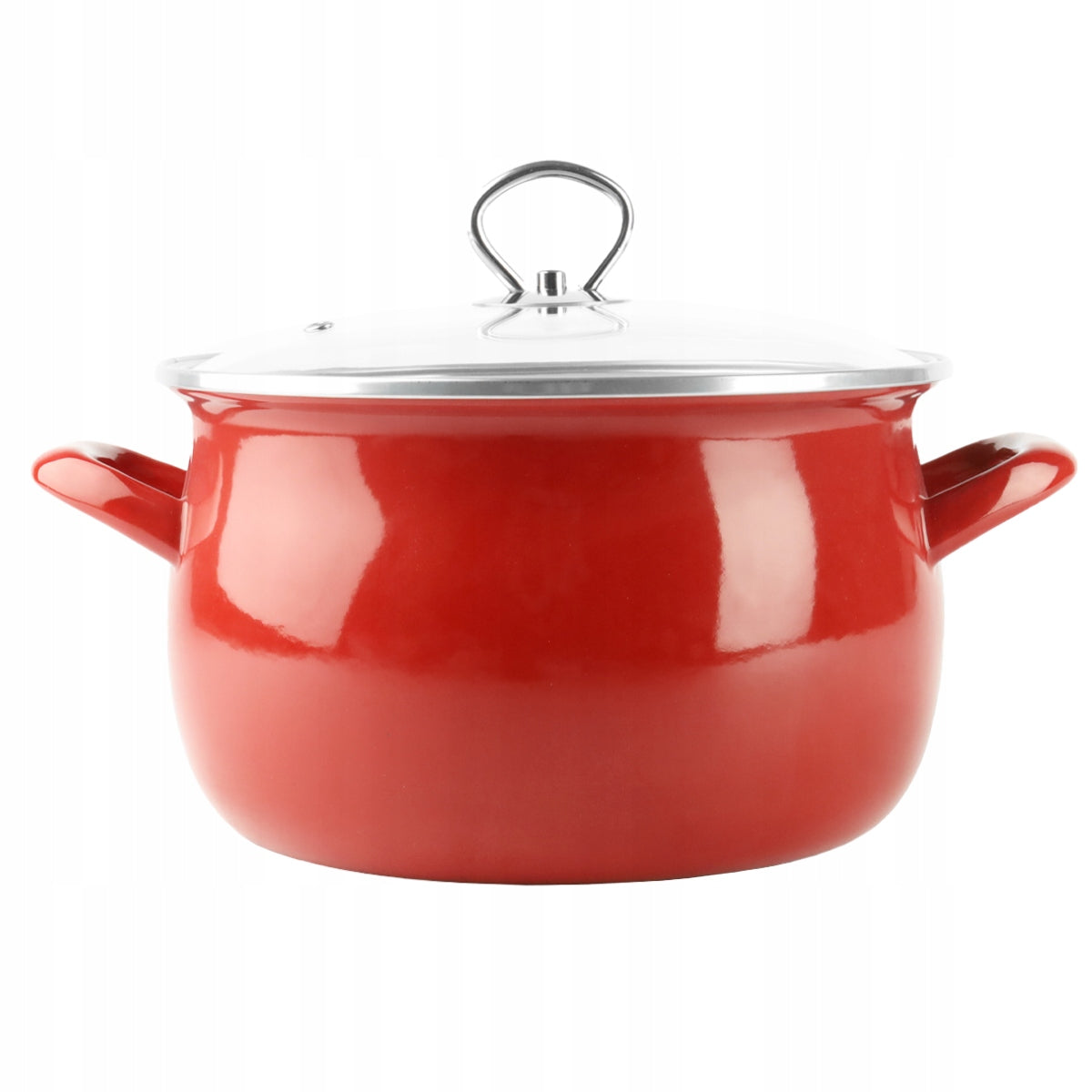 Enamel pots set of enamel pots red Helena 10 elements Manufacturer code 5905155026552