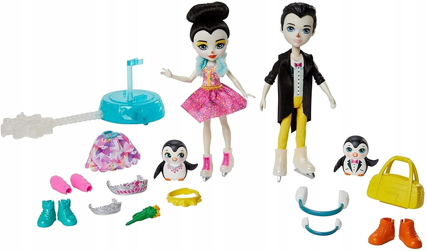 Enchantimals rinkinys Šokis ant ledo Mattel, GJX49
