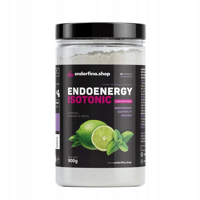 EndoEnergy Isotonic lime with mint 900g Endorfina.shop