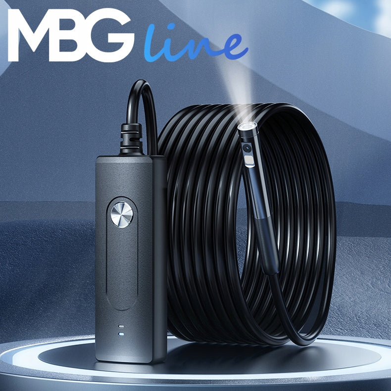 Endoscope Inspection Camera 2x FHD WIFI 3m Workshop for LED MOTOR PIPES Manufacturer code MBG line W300 PRO