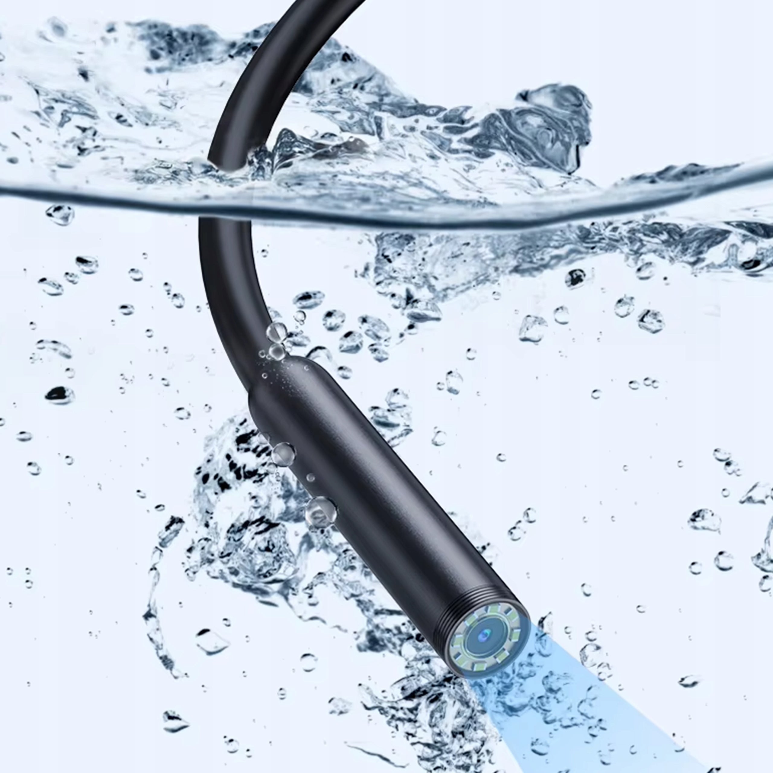 Endoscope Inspection Camera WIRELESS Waterproof WiFi 3m For Phone Manufacturer code DZIAŁA NA KAŻDYM TELEFONIE LED FULL HD 1080P