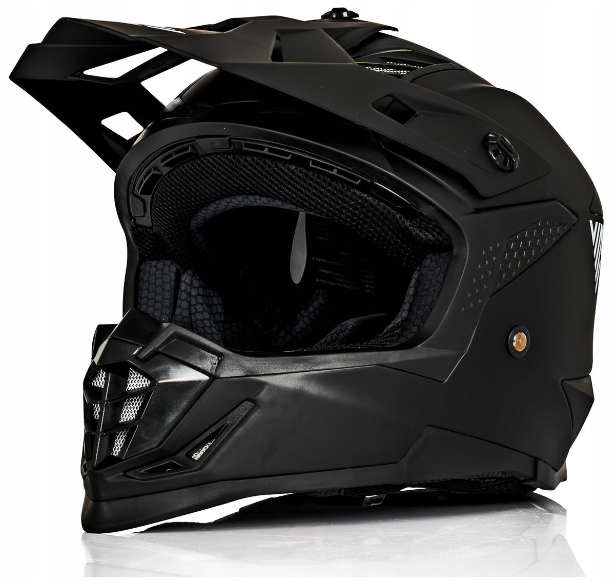 Enduro helmet VINI Slope black matt xL 61-62 cm cross ls2 airoh ECE 22.06 mx