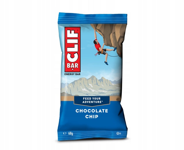Energy Bar Clif Bar Chocolate Chip with Chocolate Pieces 68 g