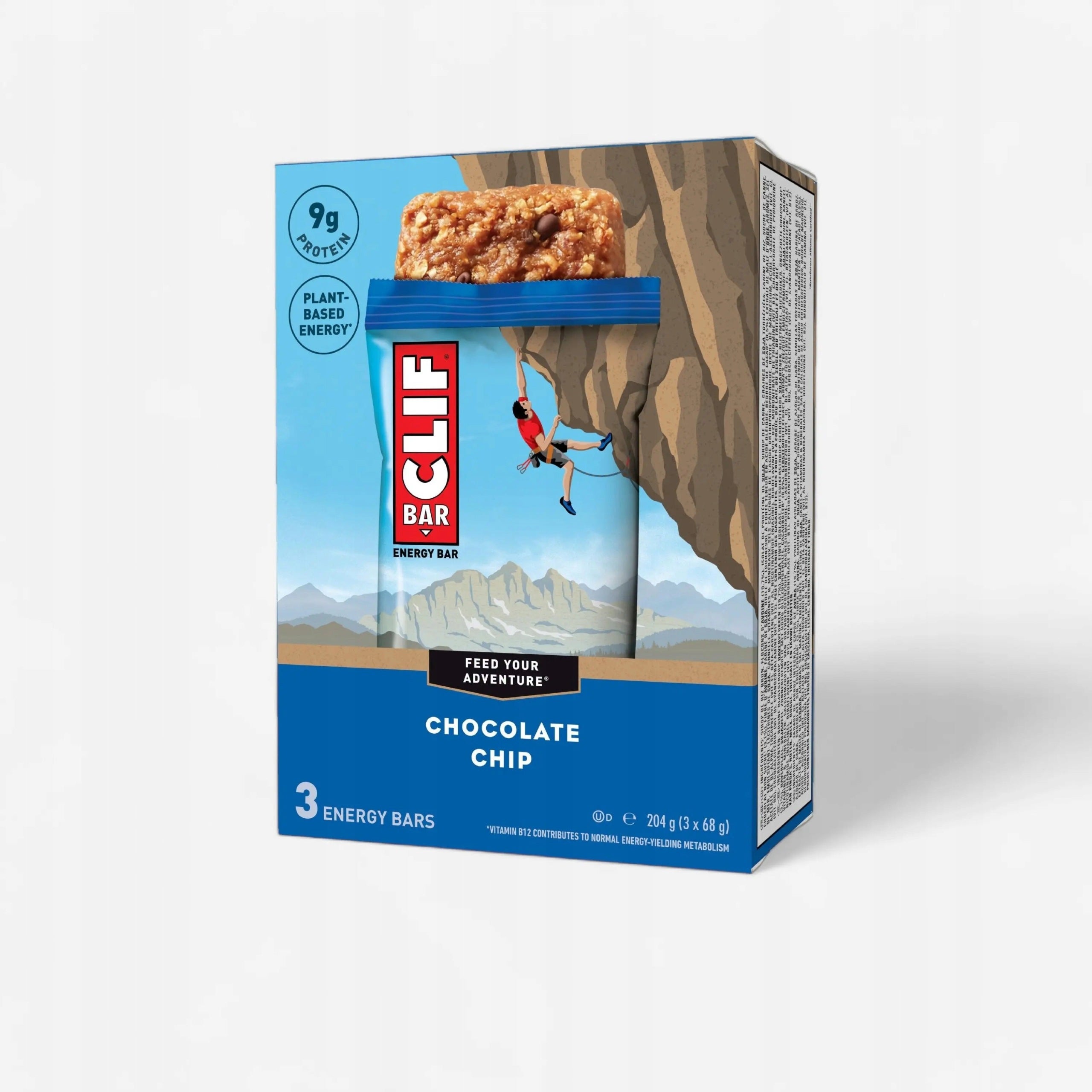 Energy Bar Clif Coffee Choco Chip 68 g 3 pieces Expiration date not specified