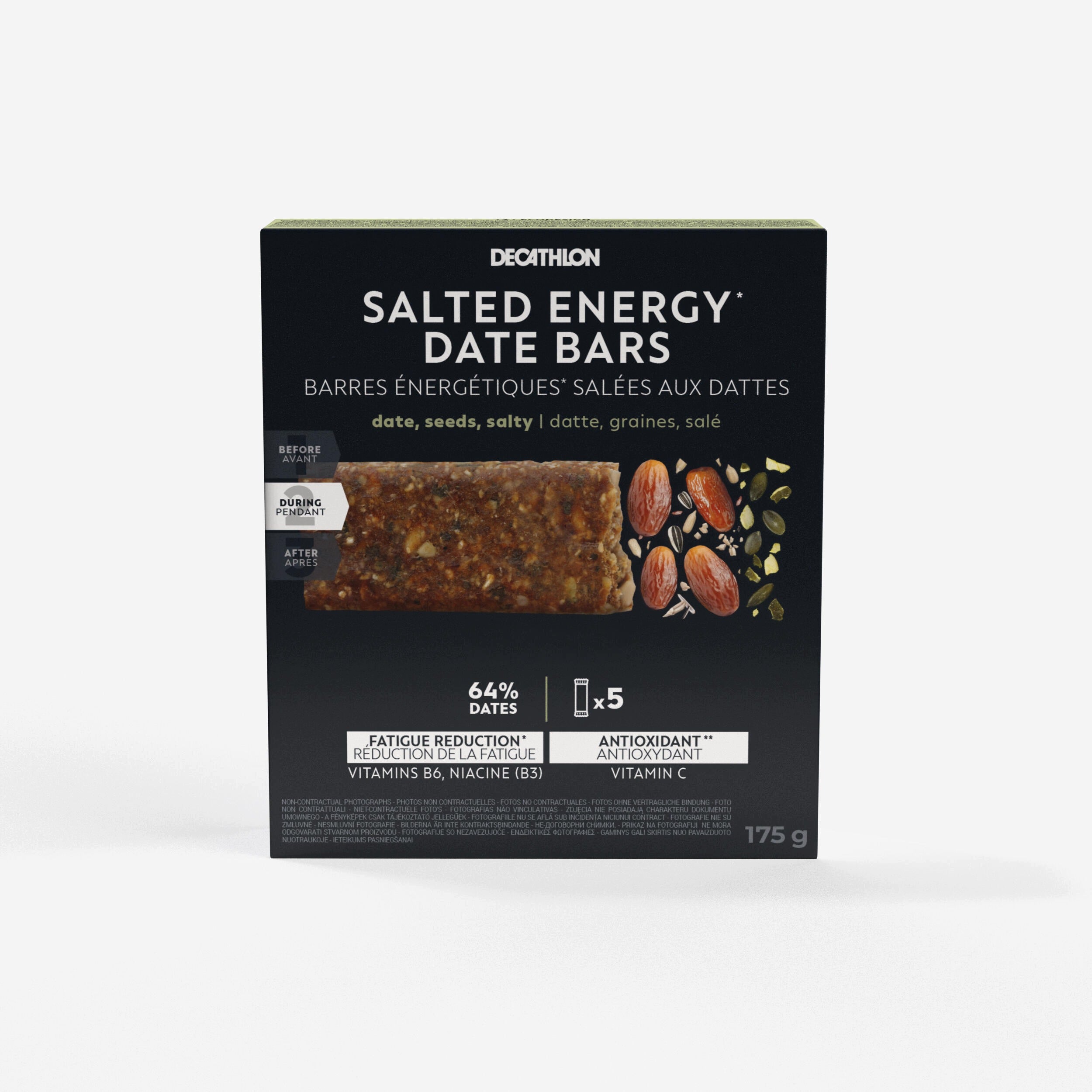 Energy Bar Salted Dates and Grains 5x35 g