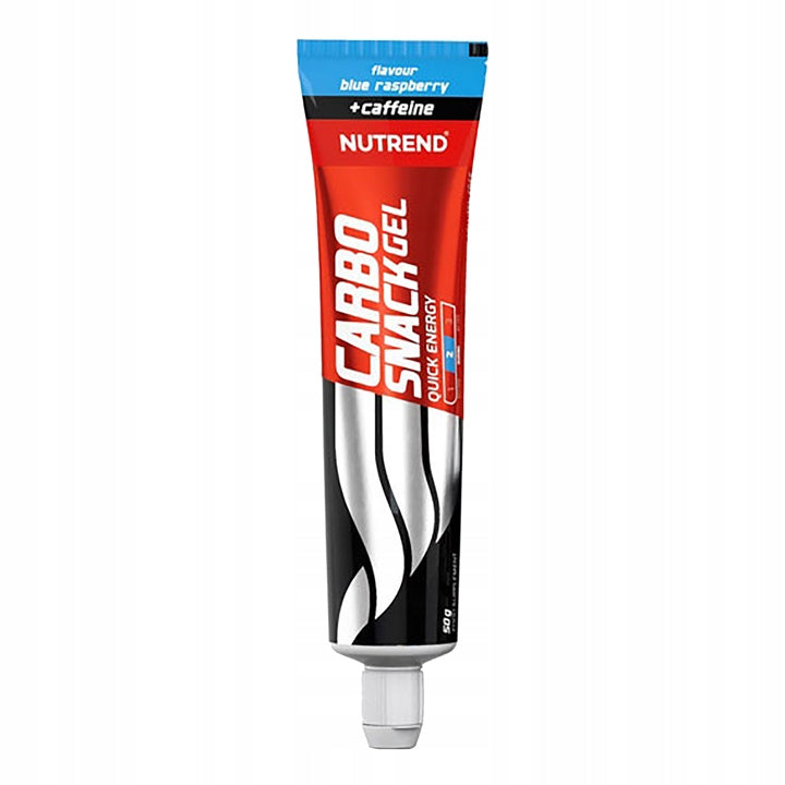 Energy GEL carbohydrates Nutrend Carbosnack 50g blue raspberry Expiration date not specified