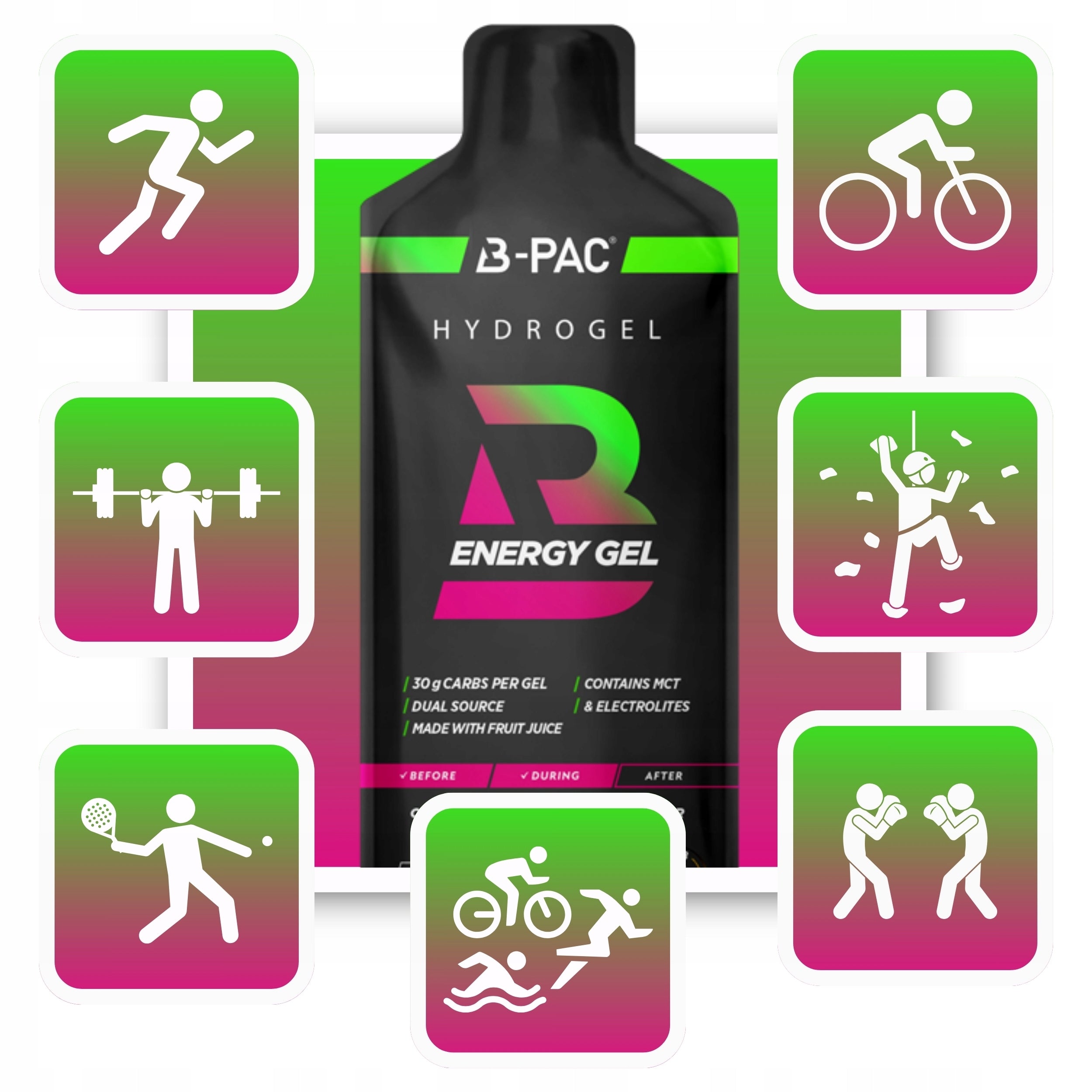 Energy Gel AronPharma B-PAC HydroGel Energy Gel Liczi 60 ml Brand AronPharma