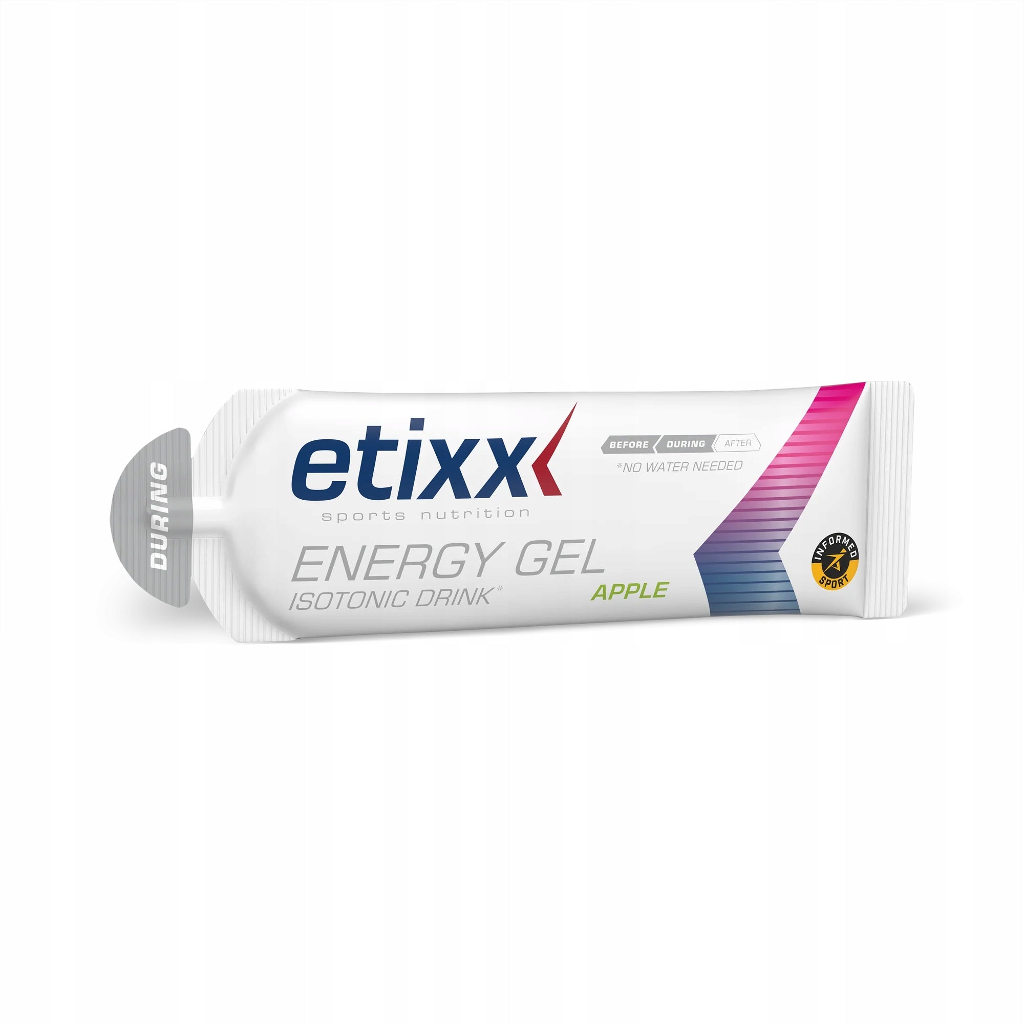 Energy Gel Etixx Energy Gel Isotonic Apple Flavour 60 ml