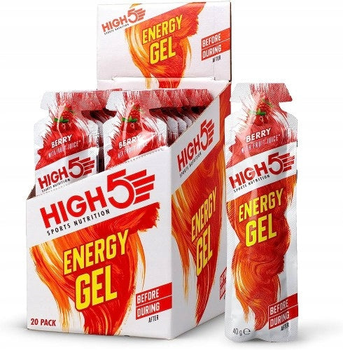 Energy Gel Liquid High5 ENERGY GEL Forest Fruit 40 g Packaging status original