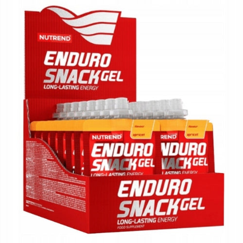 Energy Gel NUTREND Endurosnack 16x75g Apricot BCAA Taurine Training Expiration date at least six months from the date of purchase