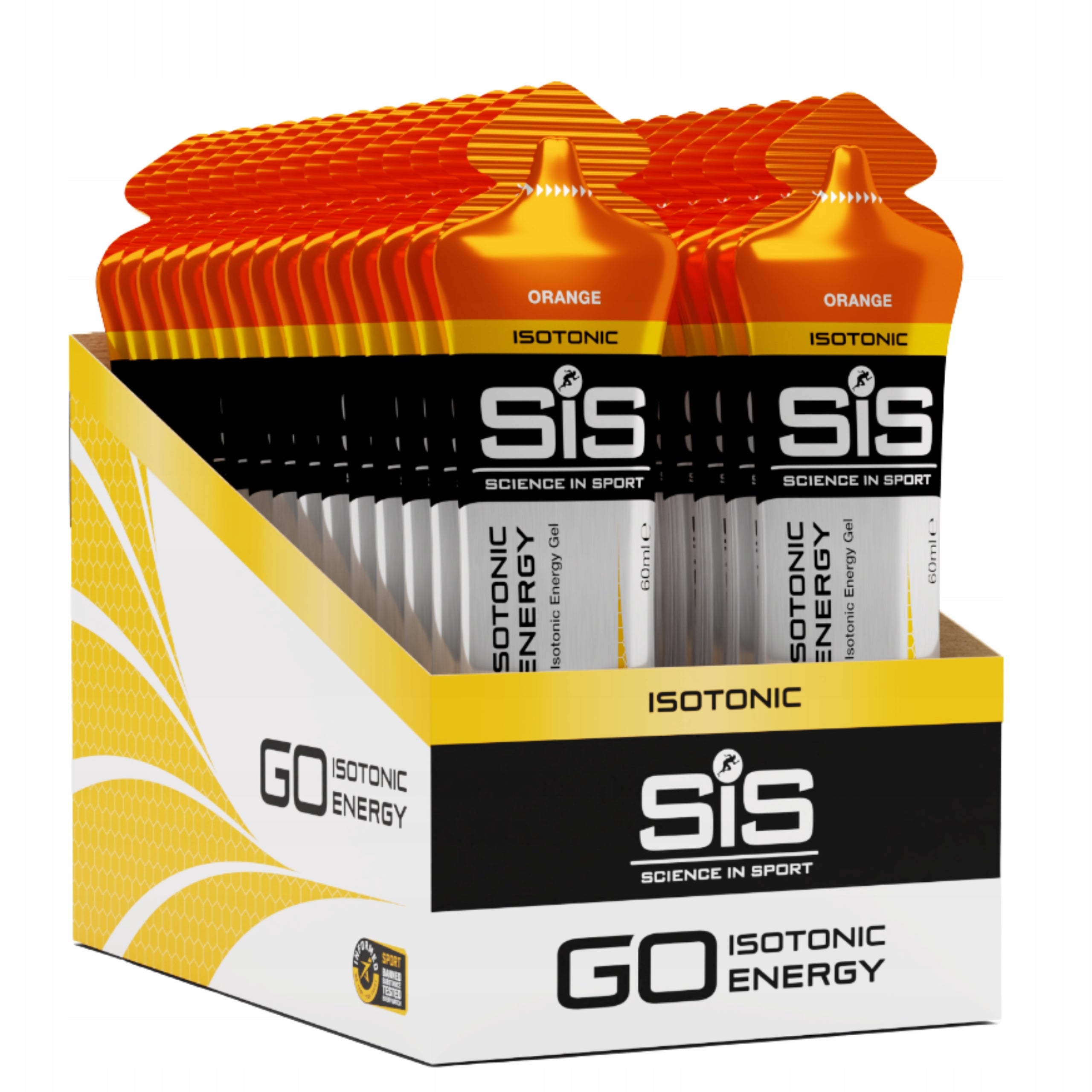 Energy Gel SIS GO Isotonic Gel 30x60ml Energy Electrolyte Sodium