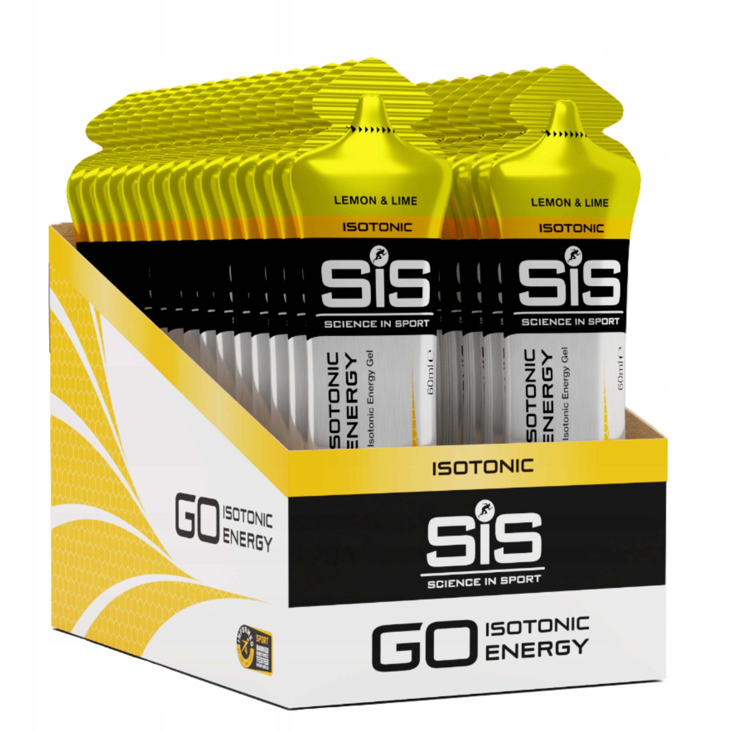 Energy Gel SIS GO Isotonic Gel 60ml x30 Lemon Energy Electrolyte