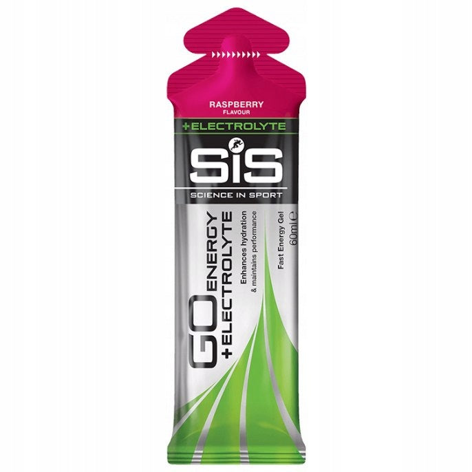 Energy Gel SiS GO Isotonic Energy Gel Raspberry Electrolytes 60 ml