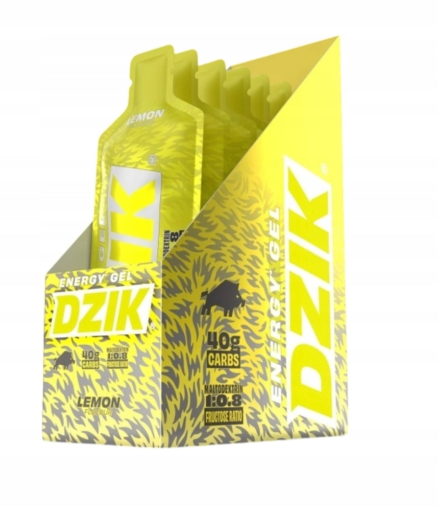 Energy Gel WK DZIK ENERGY GEL flavor Lemon 66g 6 pcs.