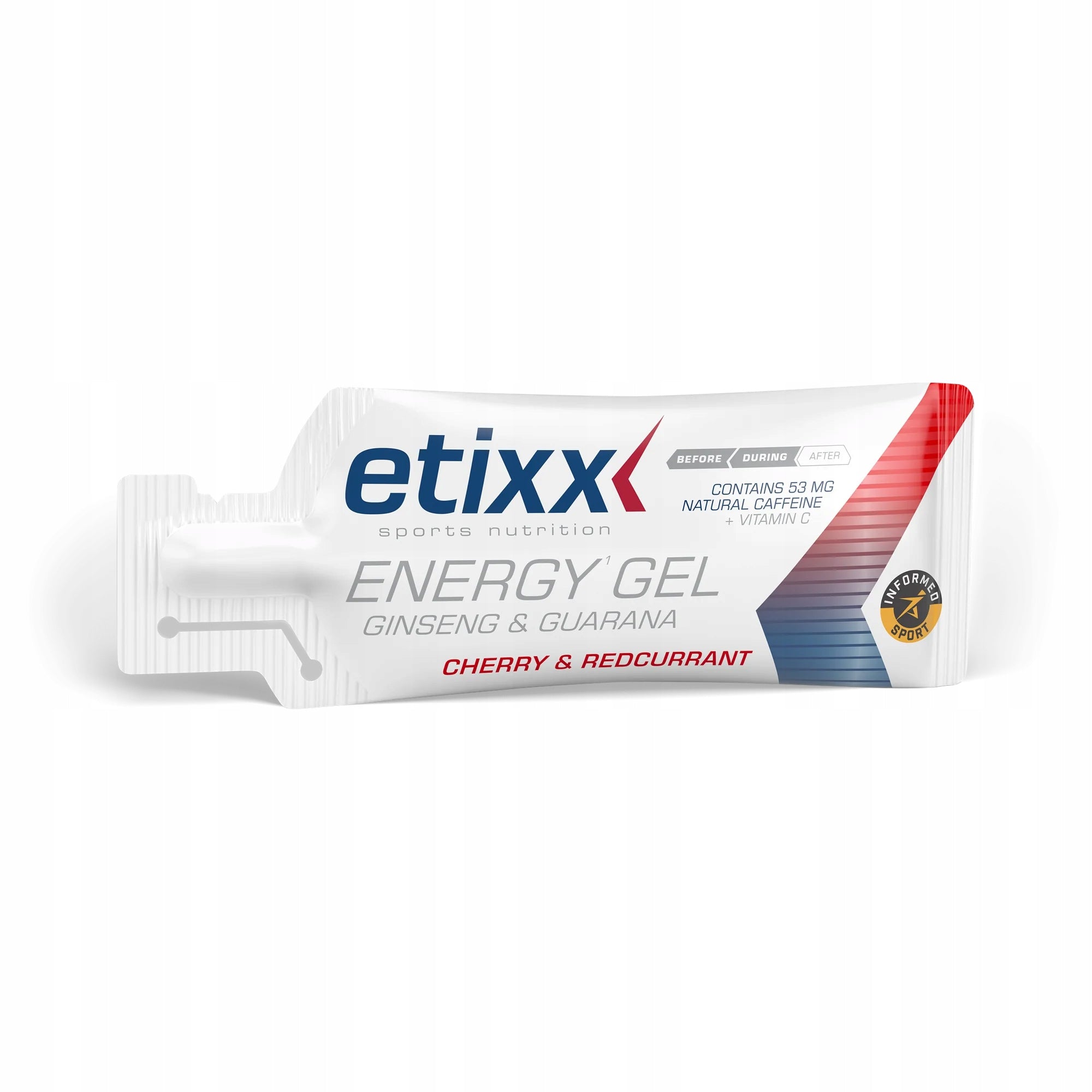 Energy Gel with Caffeine Etixx Energy Gel Flavour Guarana Cherry 50 g