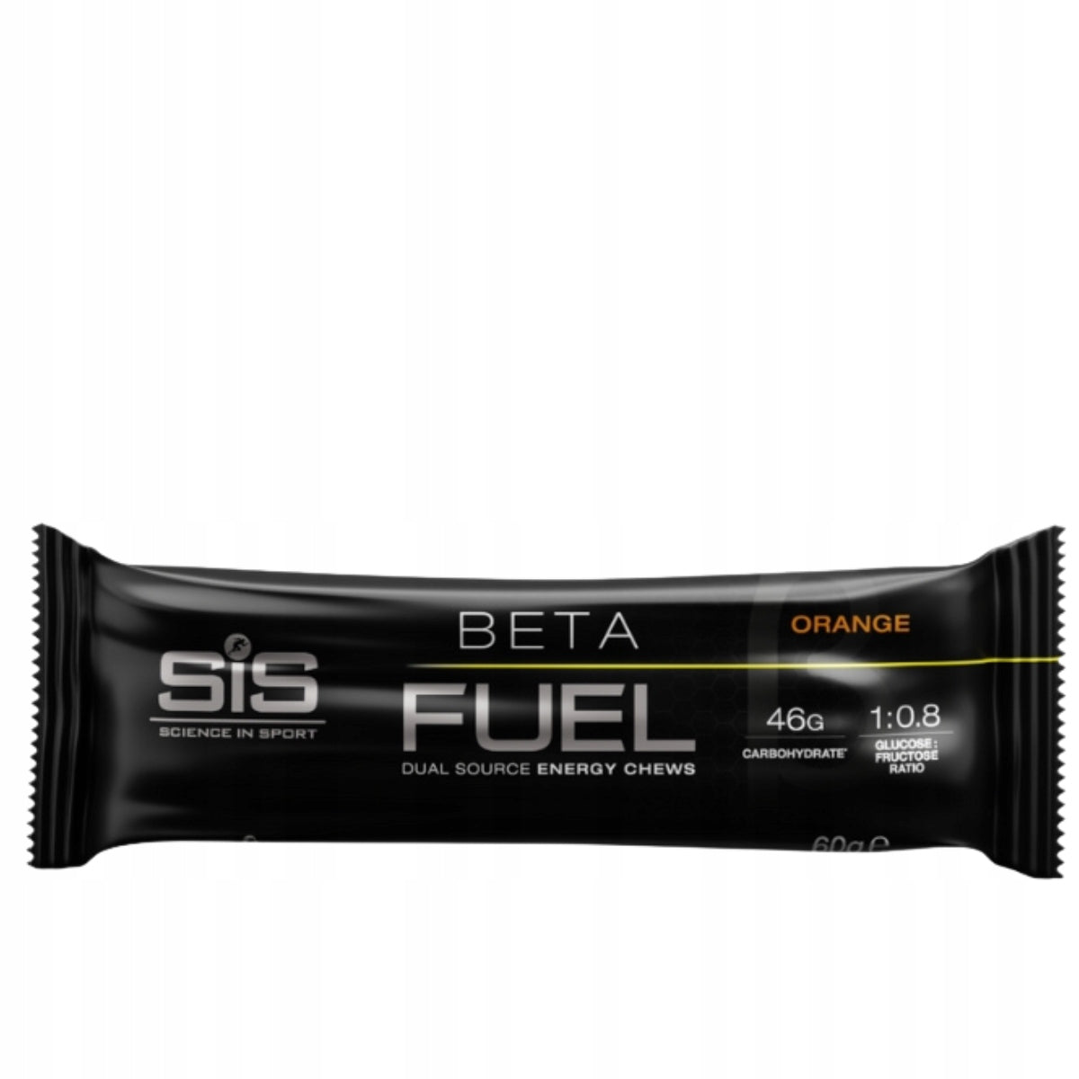 Energy Jelly SIS Beta Fuel Chew 5x60g Carbohydrate Teether | Orange Medical device no