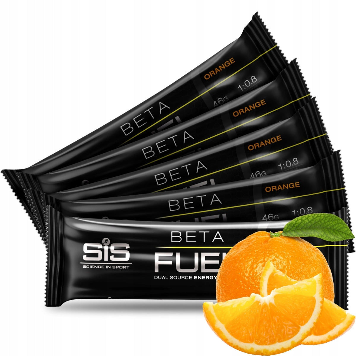 Energy Jelly SIS Beta Fuel Chew 5x60g Carbohydrates Teether Orange