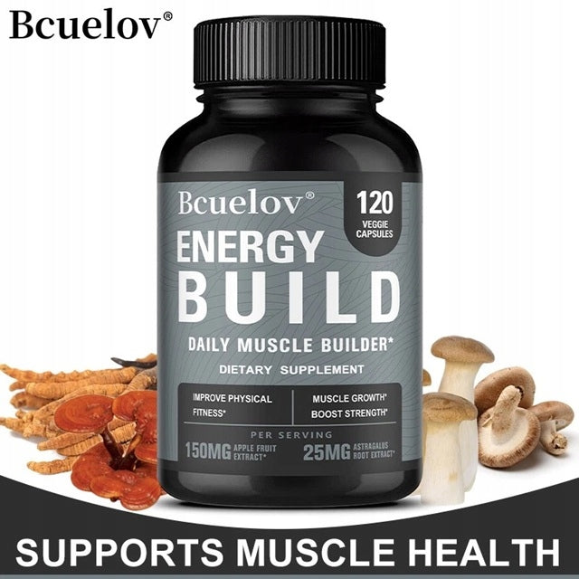 Energy Supplement Capsules – Muscle Endurance Health – Many Packaging status original