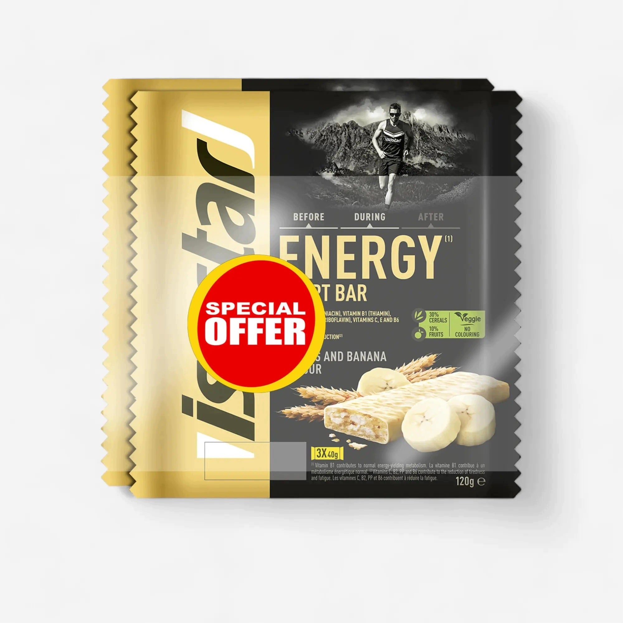 Energy bar ENERGY SPORT banana 6x40g SPECIAL OFFER Expiration date not specified