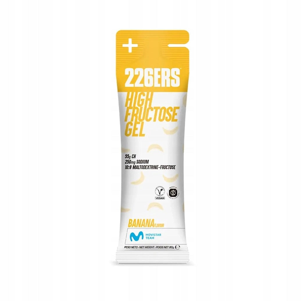 Energy gel 226ERS HIGH FRUCTOSE GEL 80g. BANANA