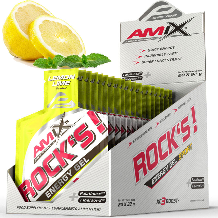 Energy gel LEMON x20 pieces - 25 TYPES!