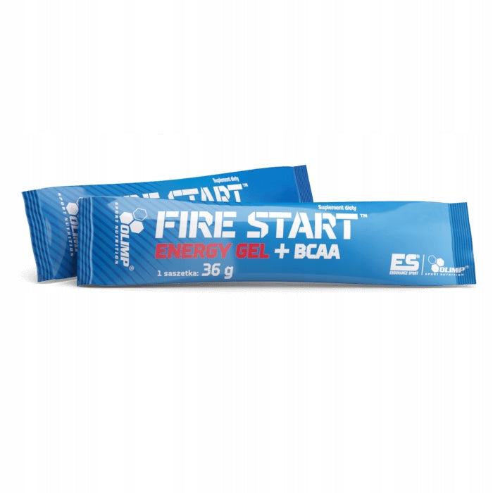 Energy gel OLIMP FIRE START GEL+BCAA 36g pre-workout