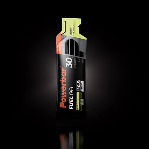 Energy gel POWERBAR FUEL GEL 50ml lemon + caffeine Expiration date at least six months from the date of purchase