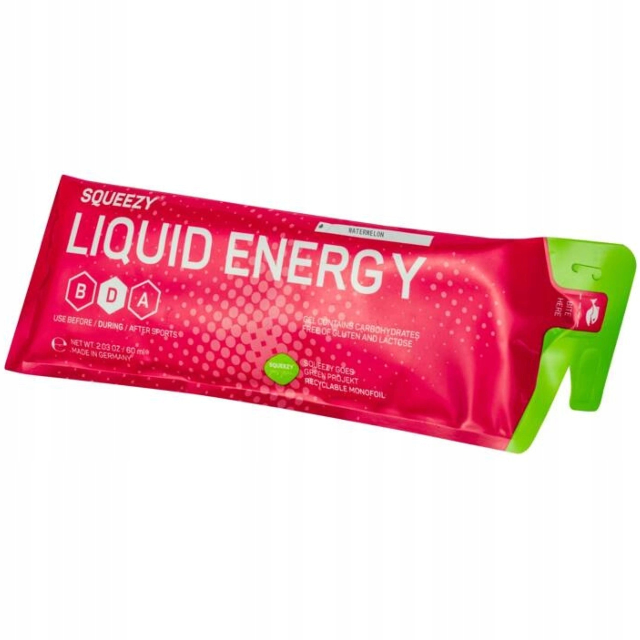 Energy gel SQUEEZY 60 ml Watermelon