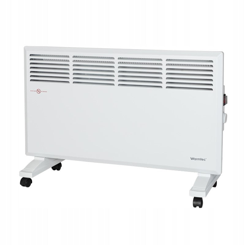 Energy-saving electric heater with thermostat EWN-2000W Warmtec Connection method side