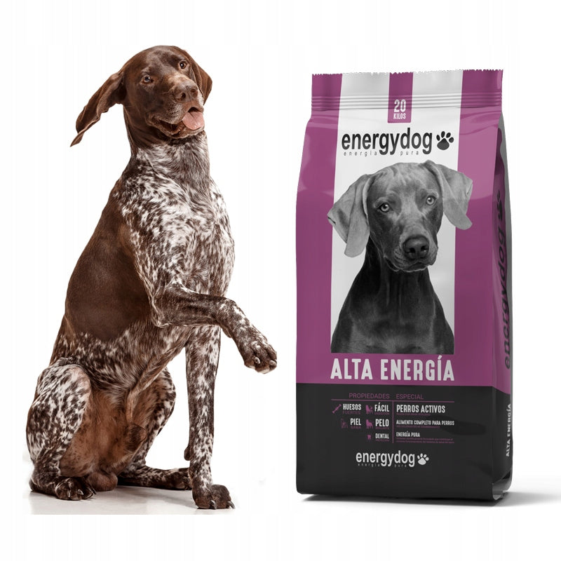 EnergyDog High Energy for Adult Dogs 20kg Packaging status original