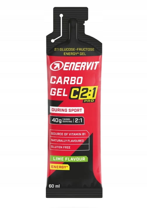 Enervit Energy Gel PRO C2:1 Carbo Gel Lime 40g carbons