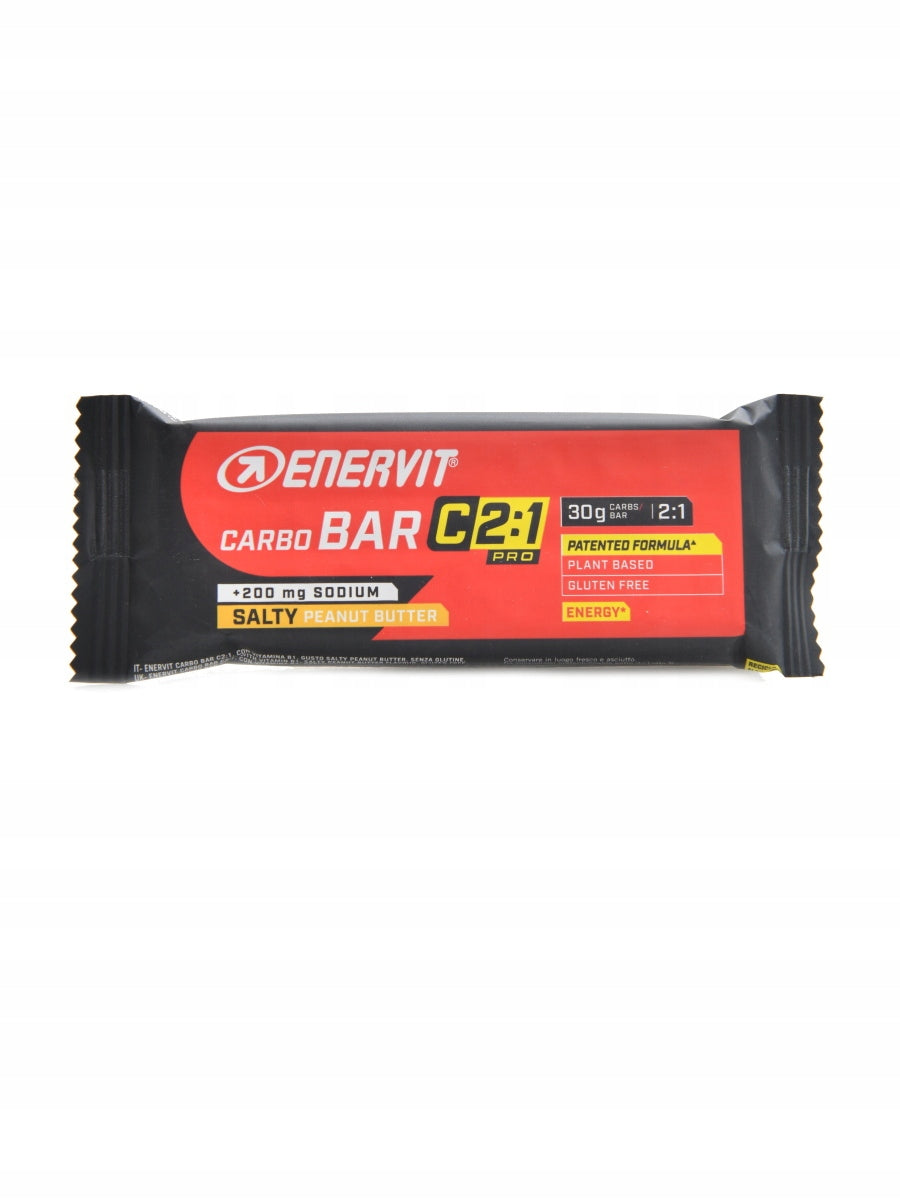 Enervit carbo bar C2:1 PRO 10 x 30g se sodíkem slané arašídové máslo