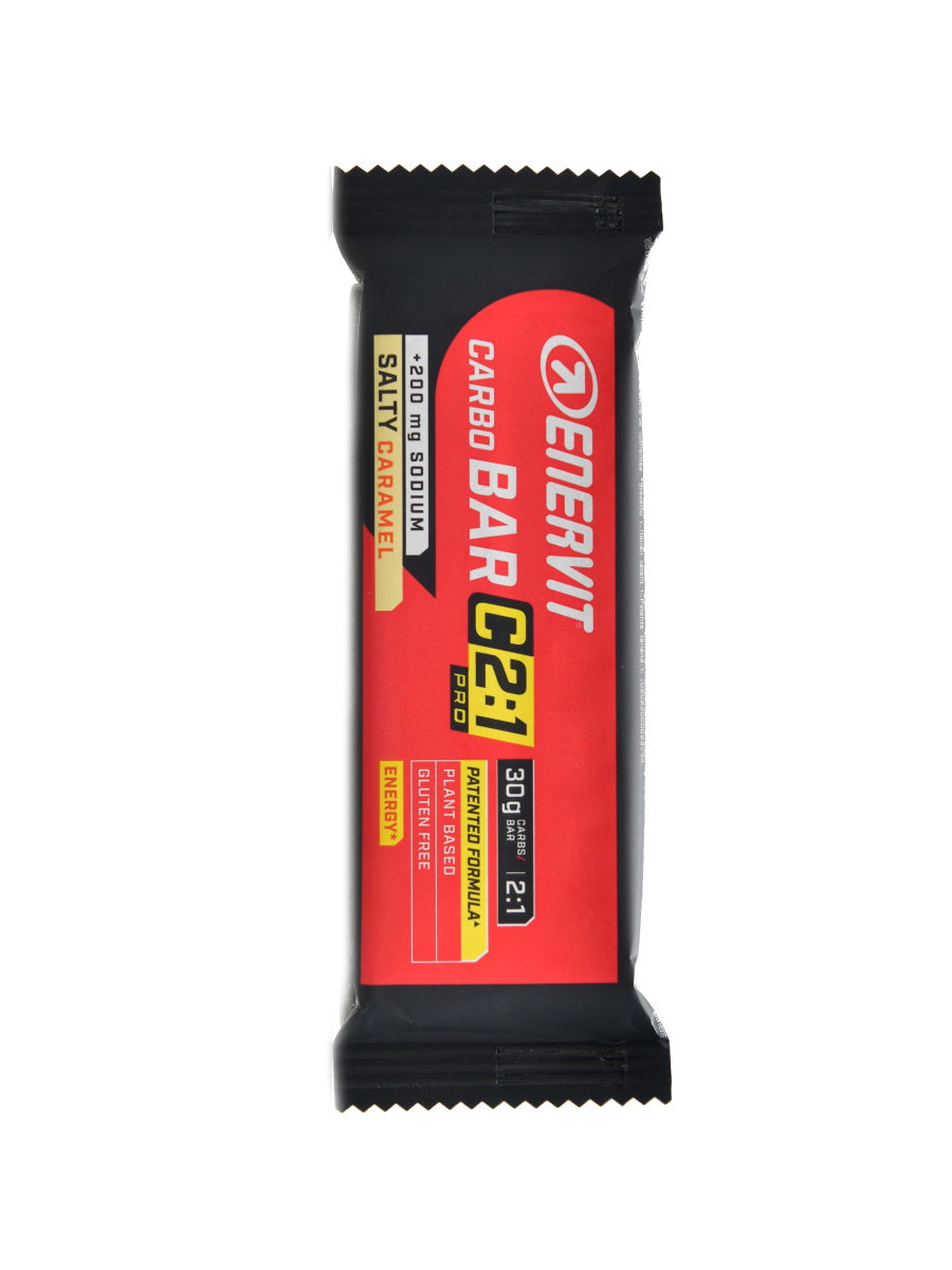 Enervit carbo bar C2:1 PRO 30g slaný karamel se sodíkem Packaging status original