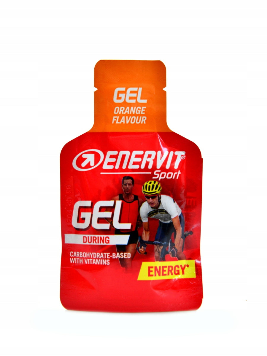 Enervit gel 12 x 25ml pomeranč economy pack Packaging status original