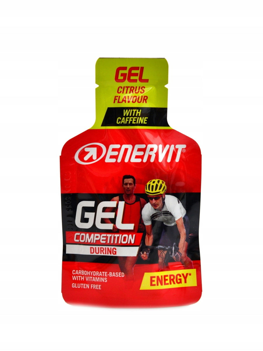 Enervit gel s kofeinem 12 x 25ml citron economy pack Expiration date at least six months from the date of purchase