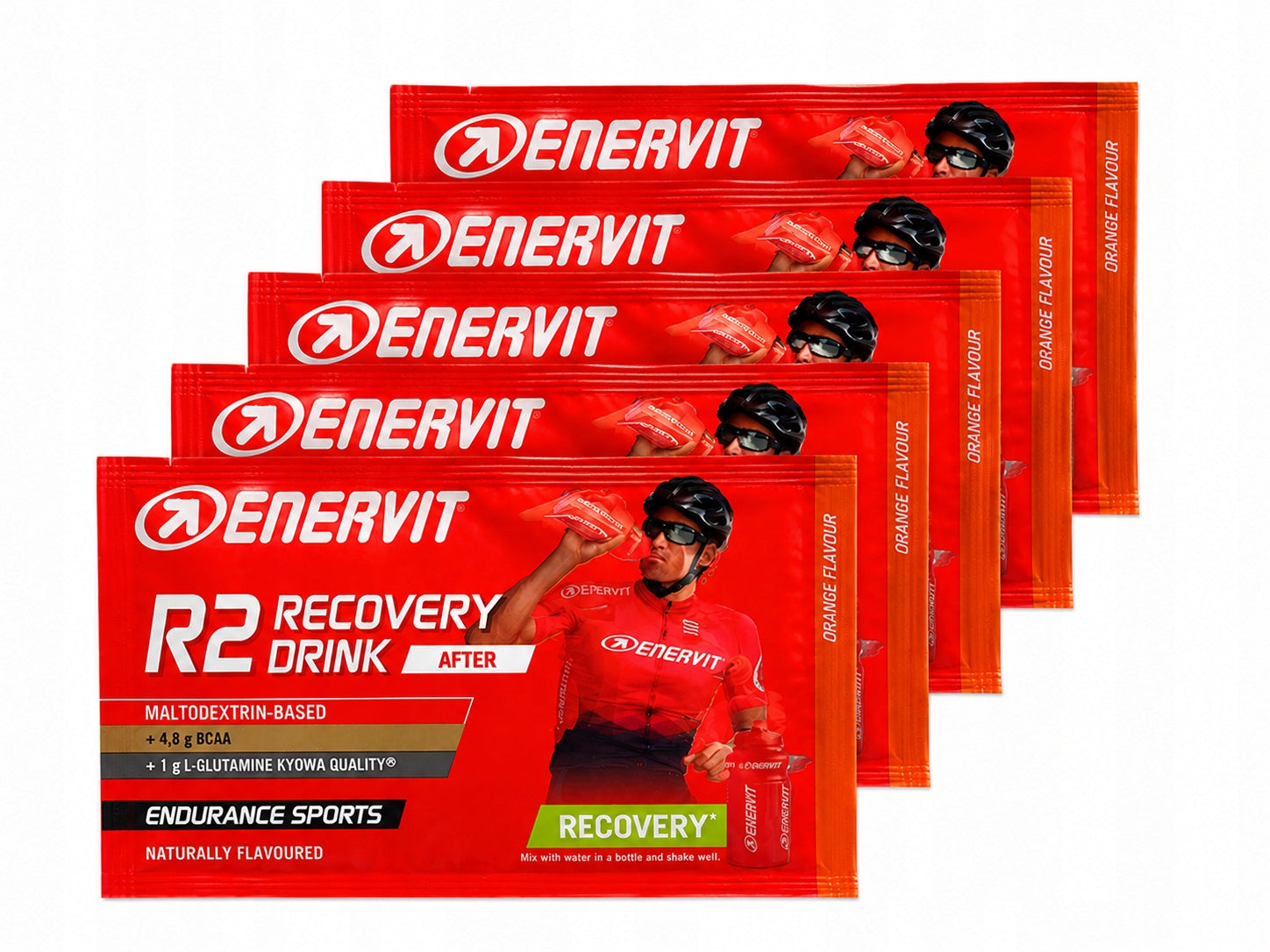 Enervit recovery drink R2 5 x 50g pomeranč