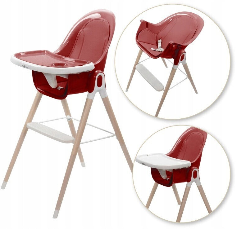 Engel & Storch ARTO 2-in-1 Highchair Red