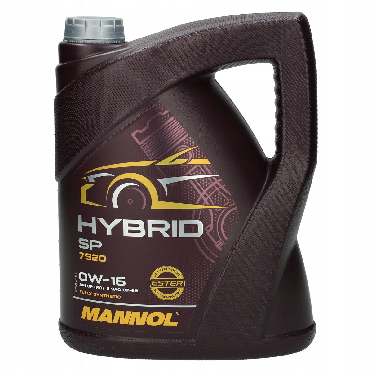 Engine Oil 7920 Mannol Hybrid 0w16 5L Packaging status original