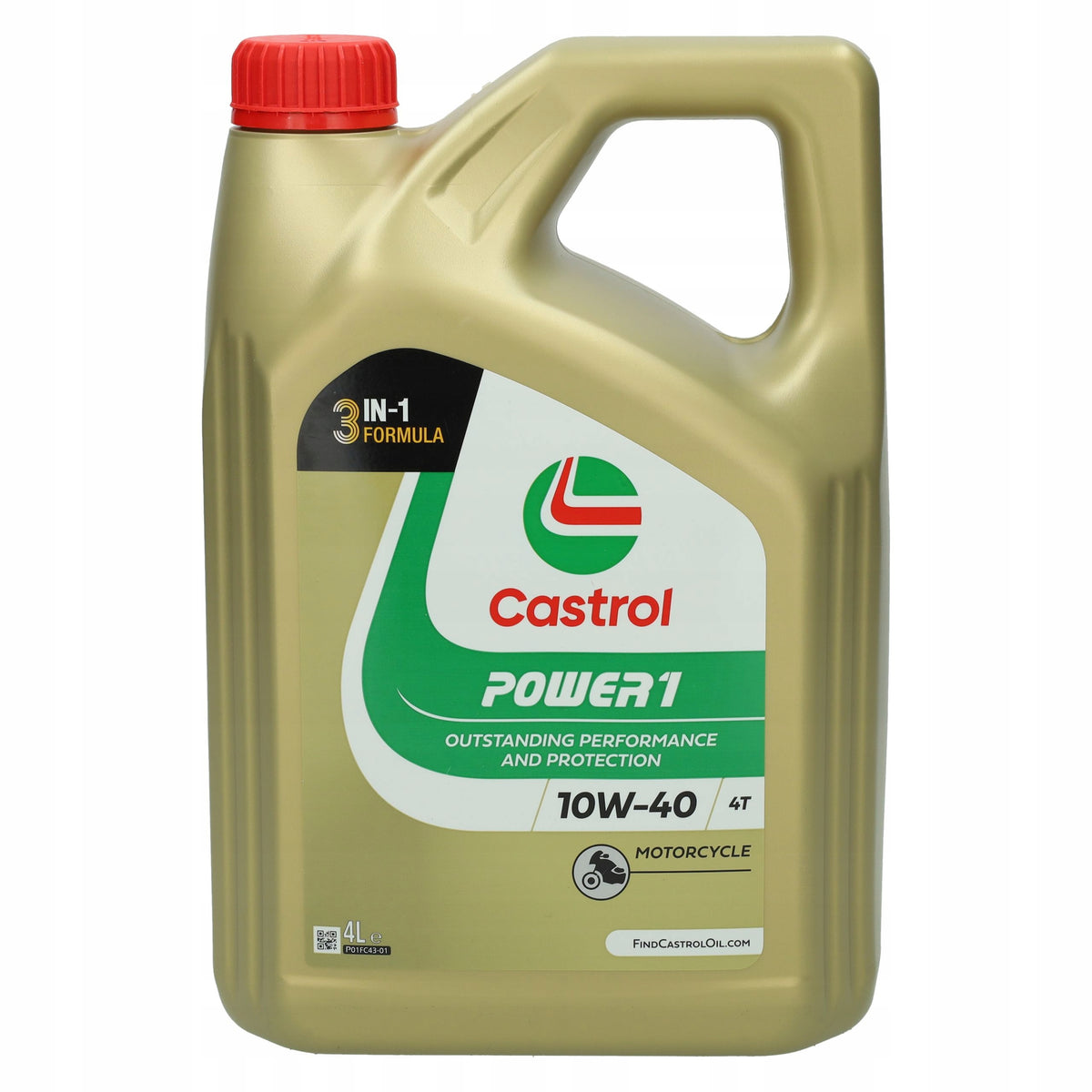 Engine Oil Castrol Power1 4T 10w40 4L Packaging status original