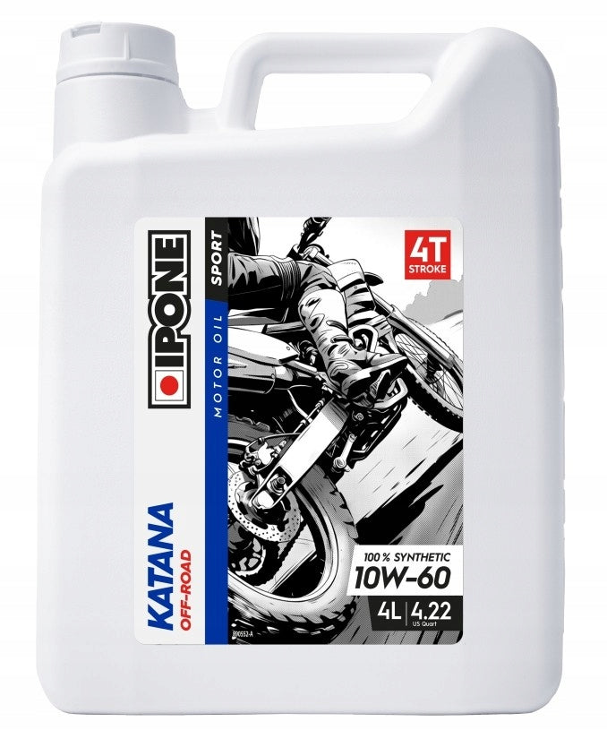 Engine Oil IPONE KATANA OFF ROAD 10W60 Synthetic 4L Original