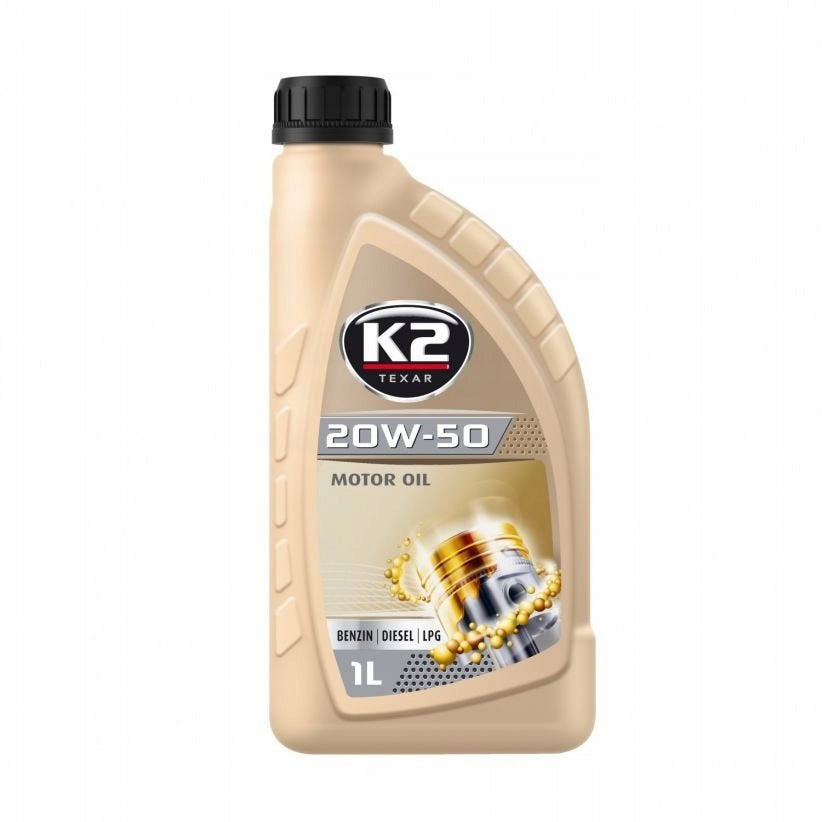 Engine Oil K2 Textar 20w50 XL 1L