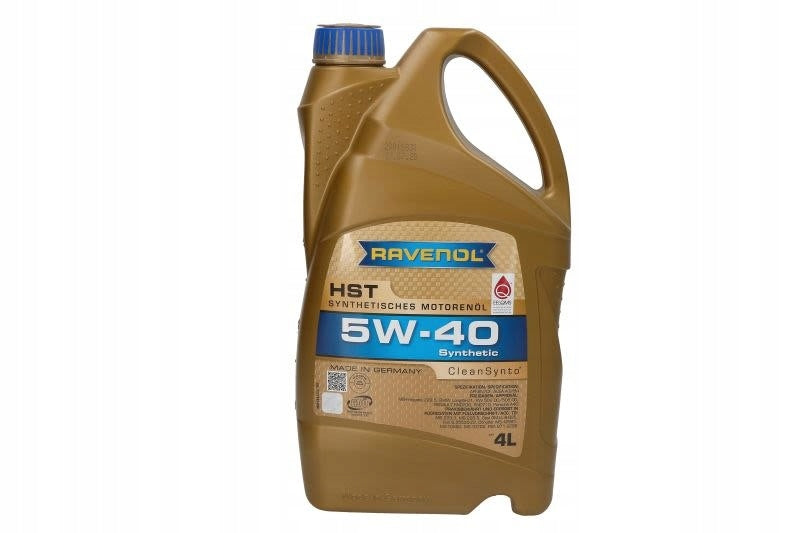 Engine Oil RAVENOL RAV HST SAE 5W40 4L Packaging volume 4 l