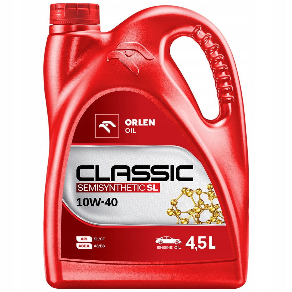 Engine Oil Semi-synthetic Orlen Oil CLASSIC SEMISYNTHETIC SL 10W-40 | 4,5L