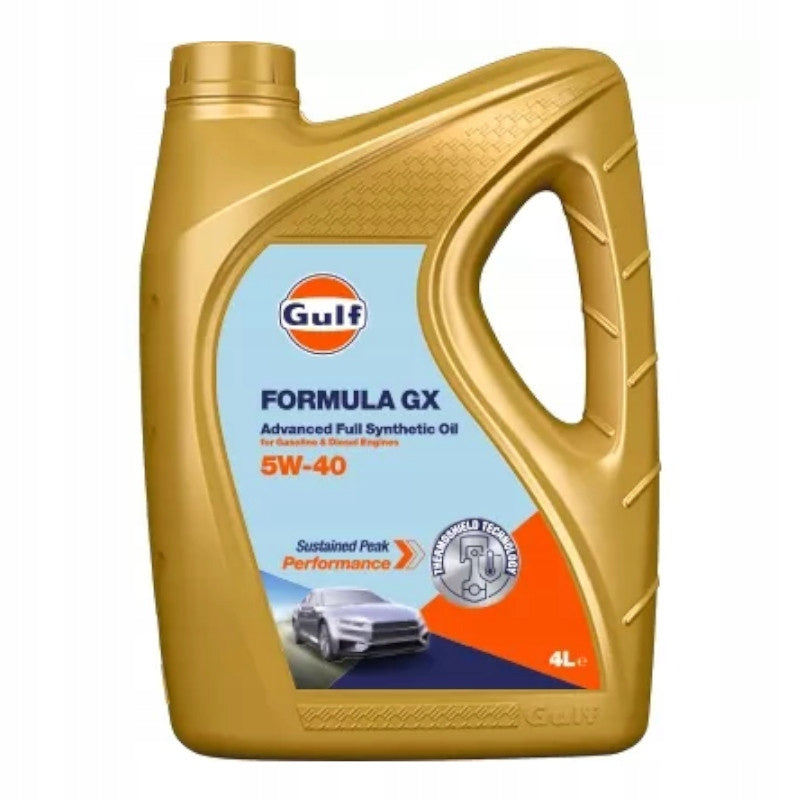 Engine Oil Synthetic GULF Formula GX 5W-40 | 4L